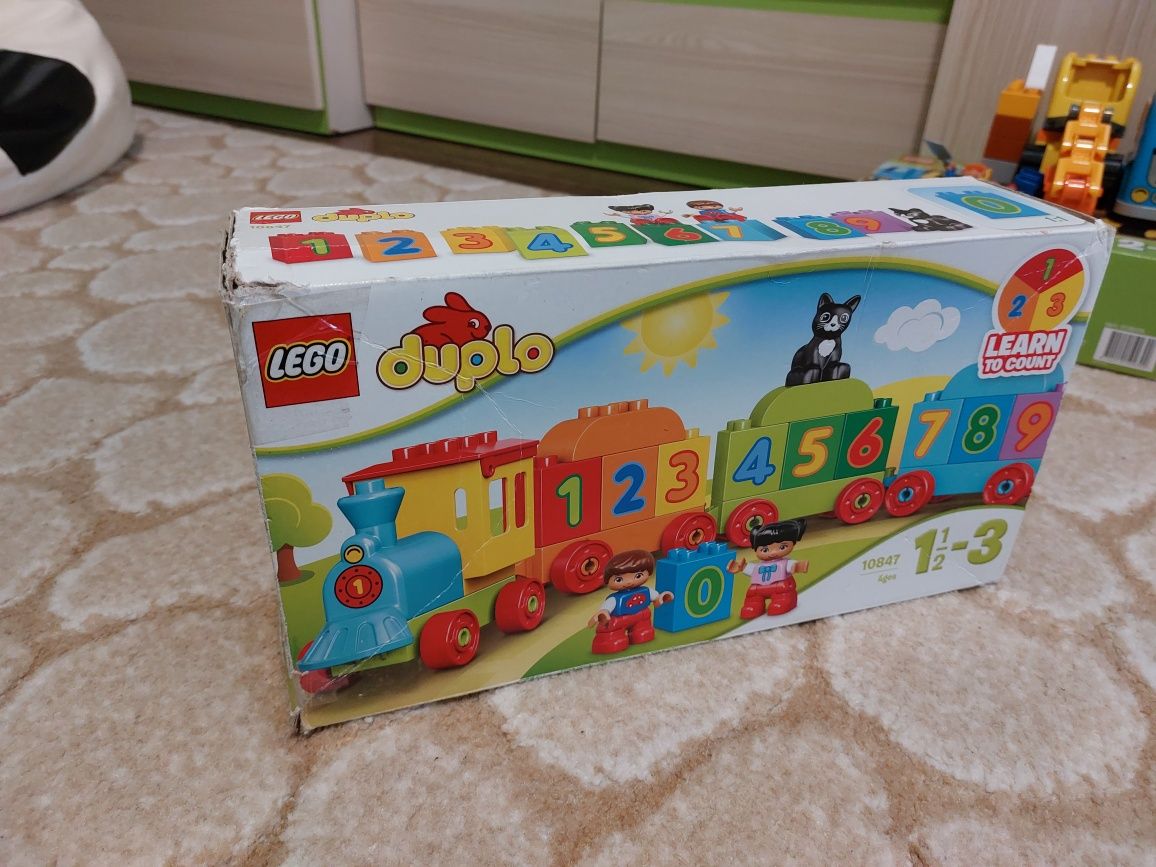 Lego duplo pociąg z cyferkami 10847