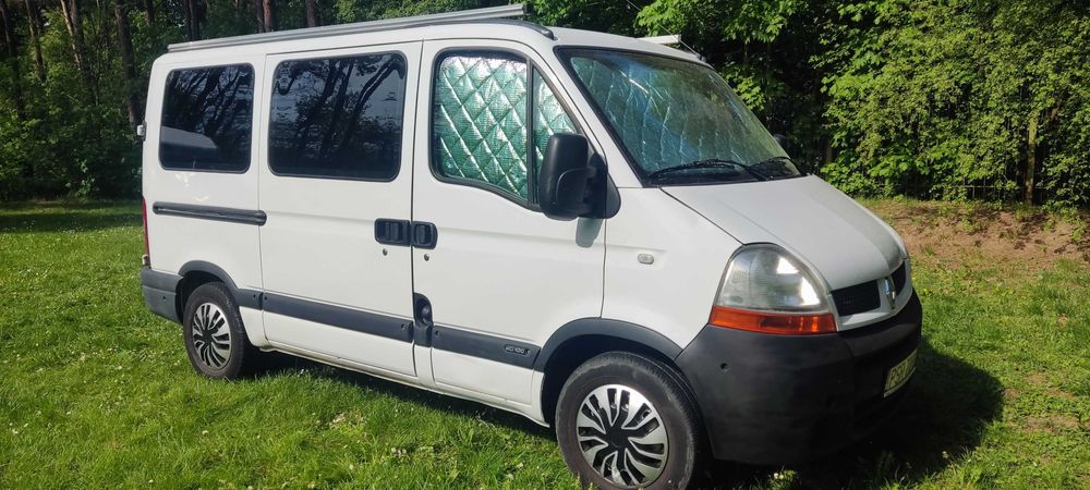 Kamper Renault Master osobowy 9 miejsc faktura VAT