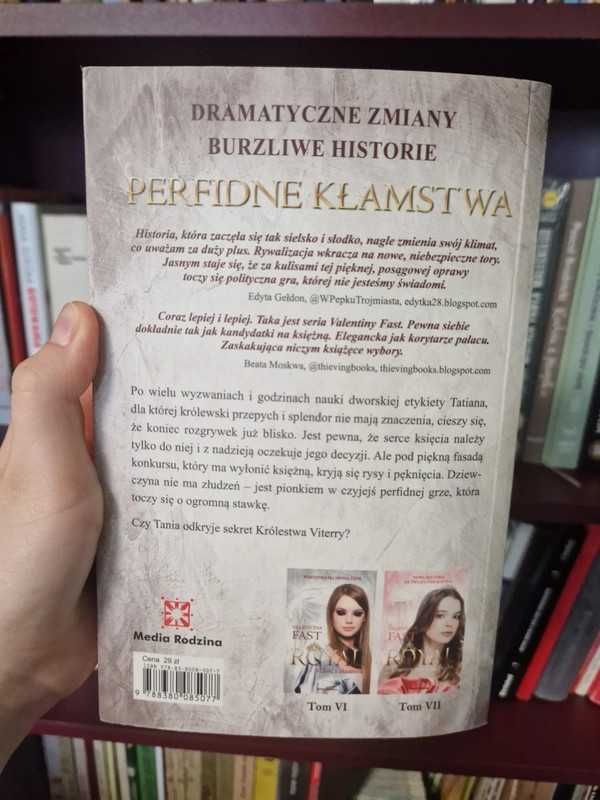 Książka Valentina Fast "Royal Przysięga ze złota" Tom 5