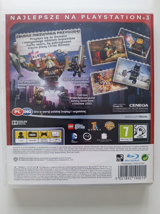 Gra PS3 LEGO Przygoda