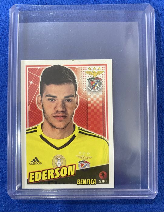 Cromo Ederson Rookie Benfica SLB Panini