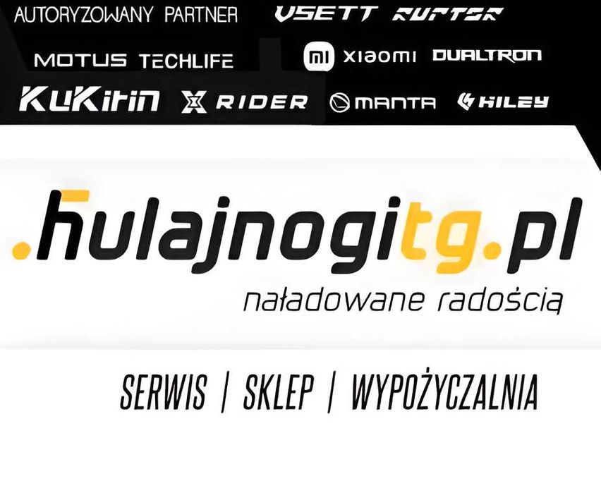 Serwis hulajnóg elektrycznych Xiaomi, Motus, KuKirin itd.– HulajnogiTG