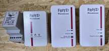 Zestaw PLC Fritz!Powerline 1240E 1000E 500E +łącznik fazowy ALL16881PC