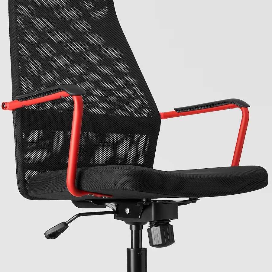 Cadeira HUVUDSPELARE para gaming | Preta & Vermelha