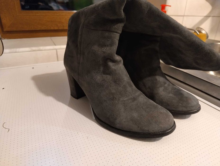 Kozaki zamszowe firmy Venezia