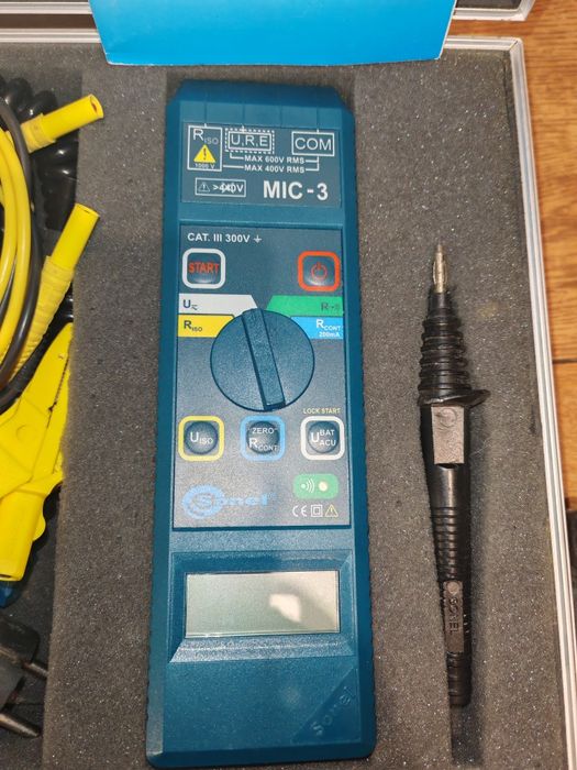 Sonel MIE-500 i MIC-3 zestaw.