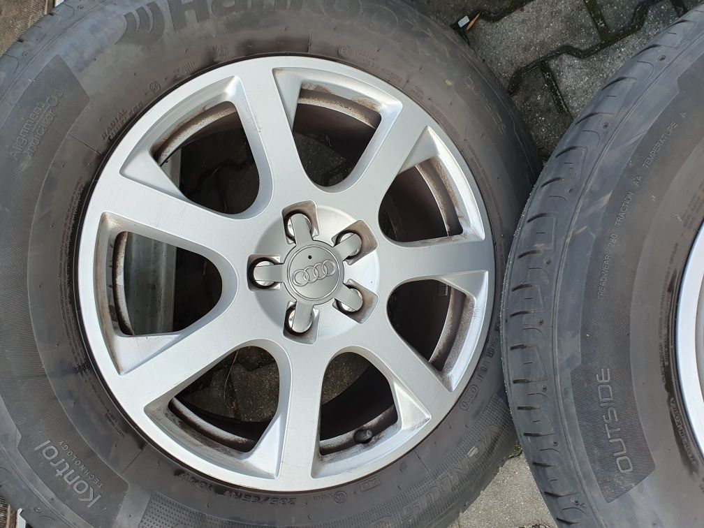 Oryginalne Felgi Koła 17" Audi Q5 5x112 ET39+ 235.65.17 DOT 2020