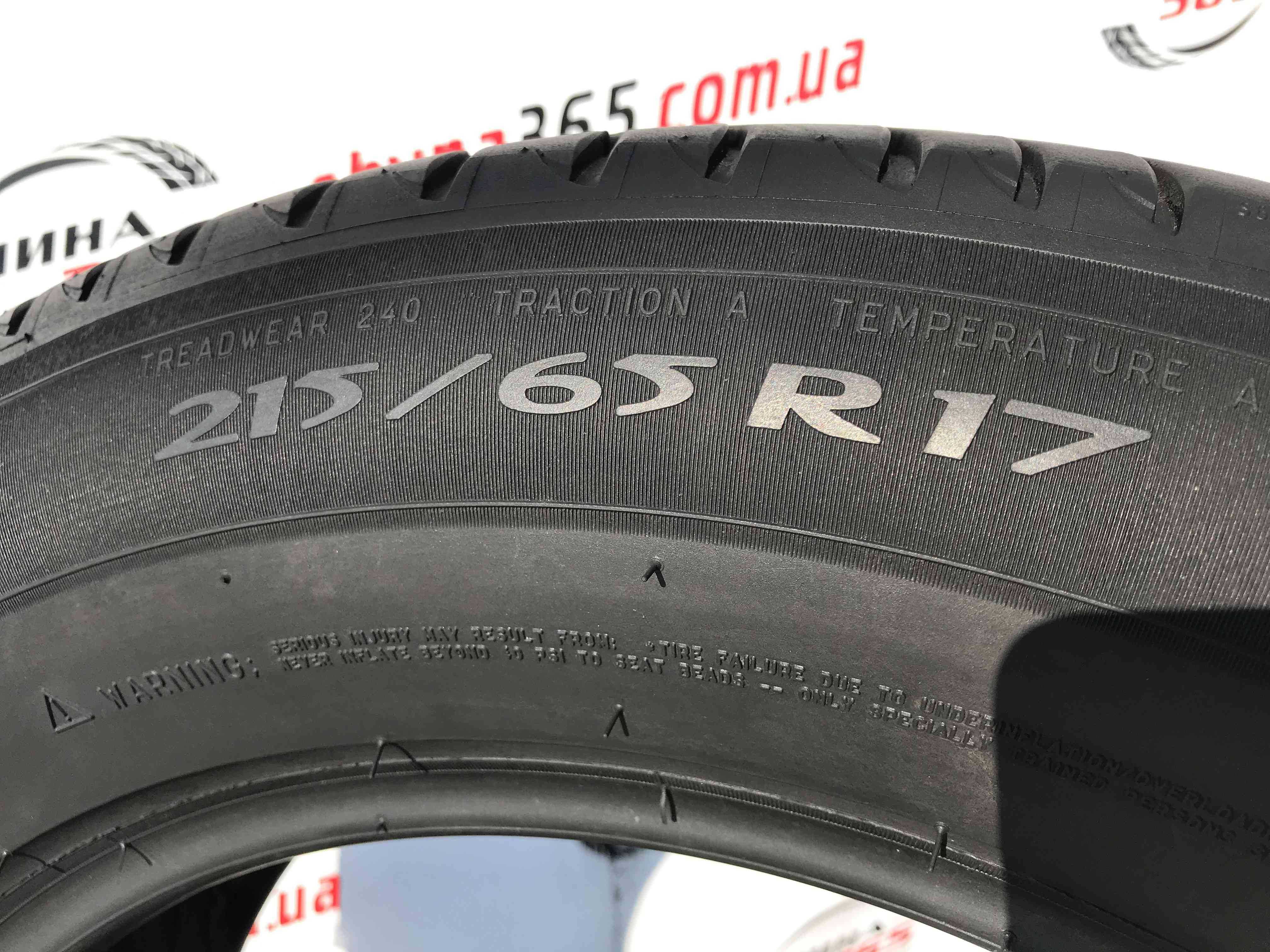 215/65 R17 MICHELIN Primacy 3