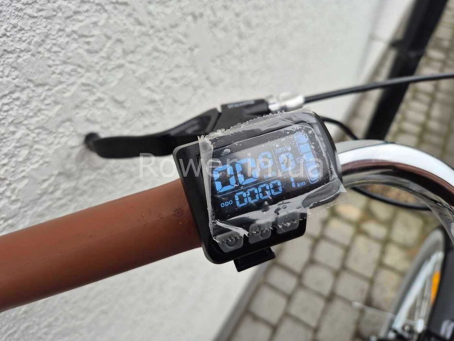 Велосипед з електроприводом 26" ST Dorozhnik eLUX Vbr FR рама-17" 36B