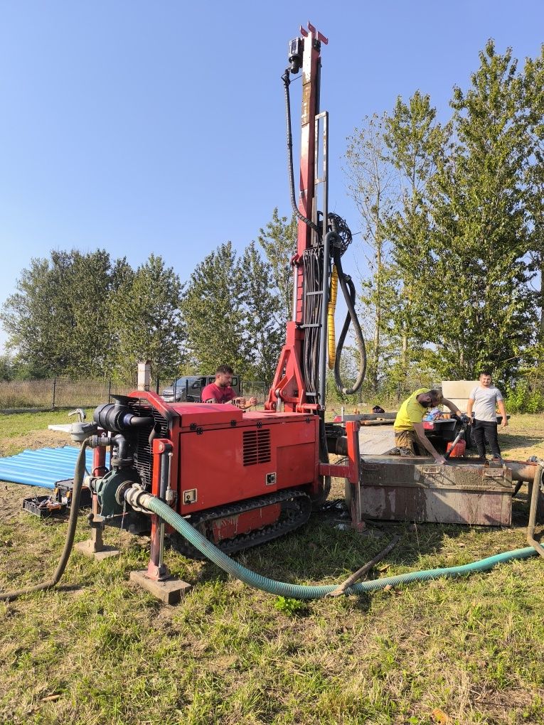 Wiercenie studni studnie głębinowe odwierty pod studnie