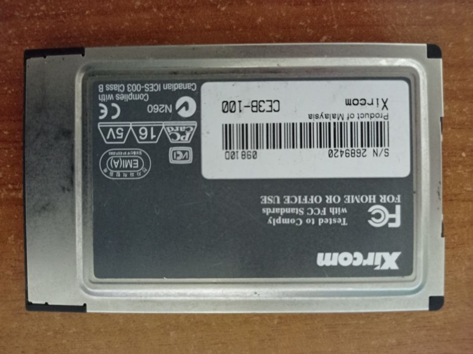 Xircom CreditCard Ethernet Adapter CE3B-100 Інтернет