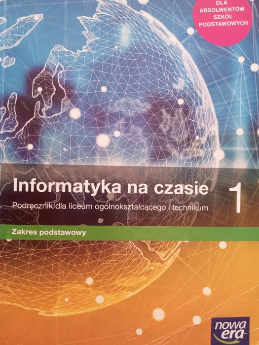 Informatyka na czasie 1 ZP nowa era