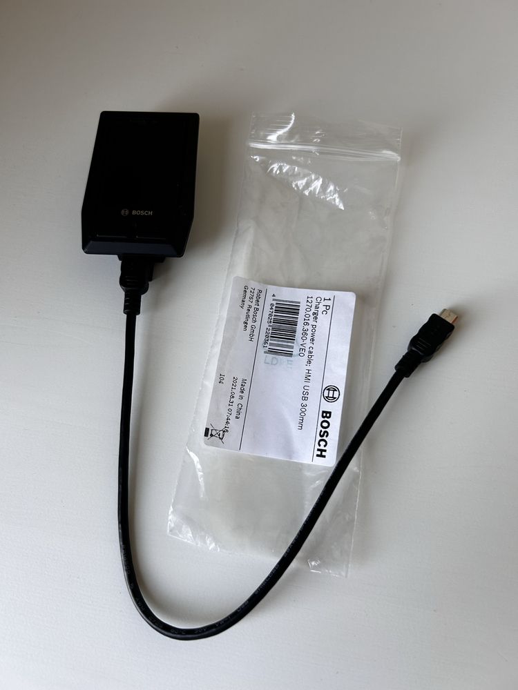 Kabel ładujący Bosch USB mikro A - micro B do INTUVIA NYON KIOX