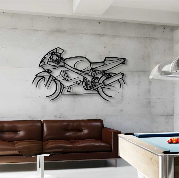 Декоративне панно на стіну мотоцикл Suzuki GXSR 600 76см