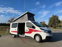Fiat Talento  Fiat Talento/Trafic , Buskamper, nowa zabudowa, gwarancja, 4 osobowy.
