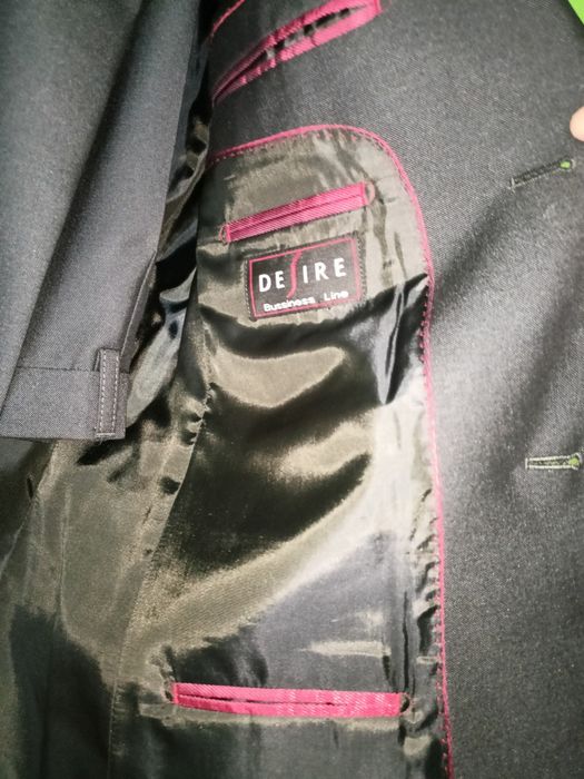 Garnitur męski grafitowy Desire 182/96/82/A