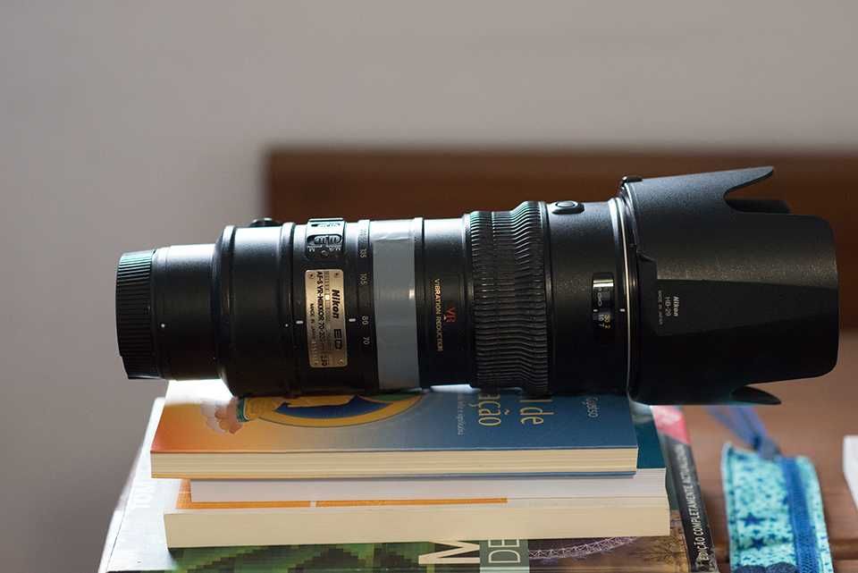 Objetiva Nikon 70-200mm 2.8 AF-S VR
