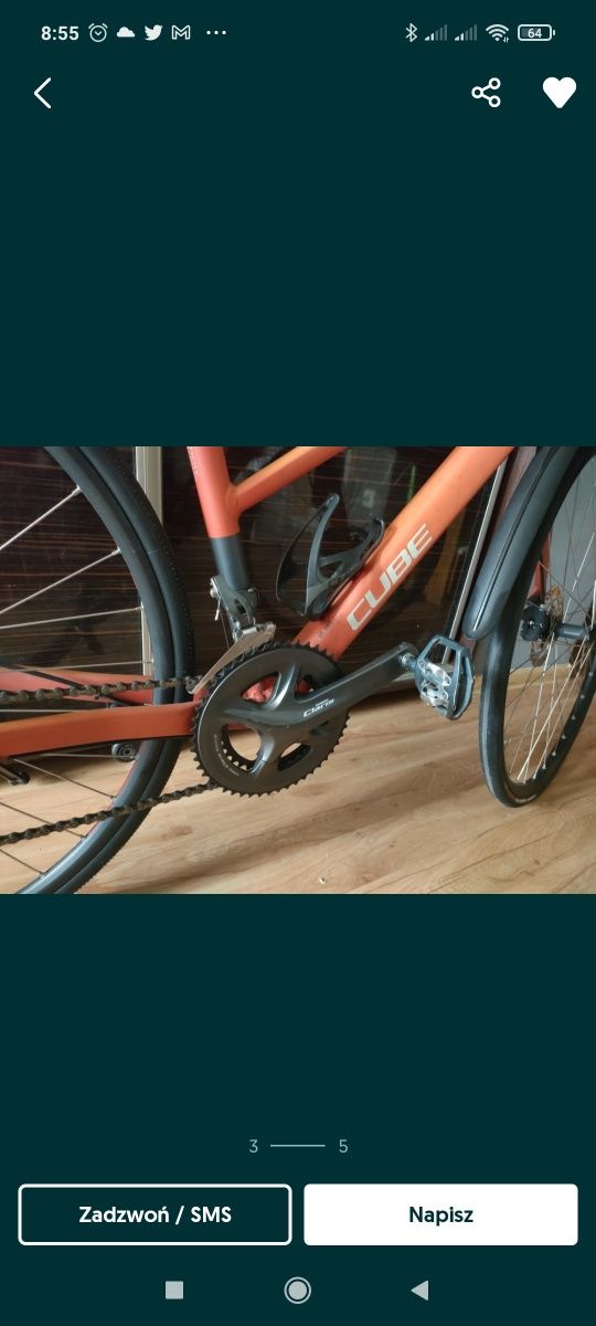 Cube SL Road damski rama 50 cm Rozmiar S