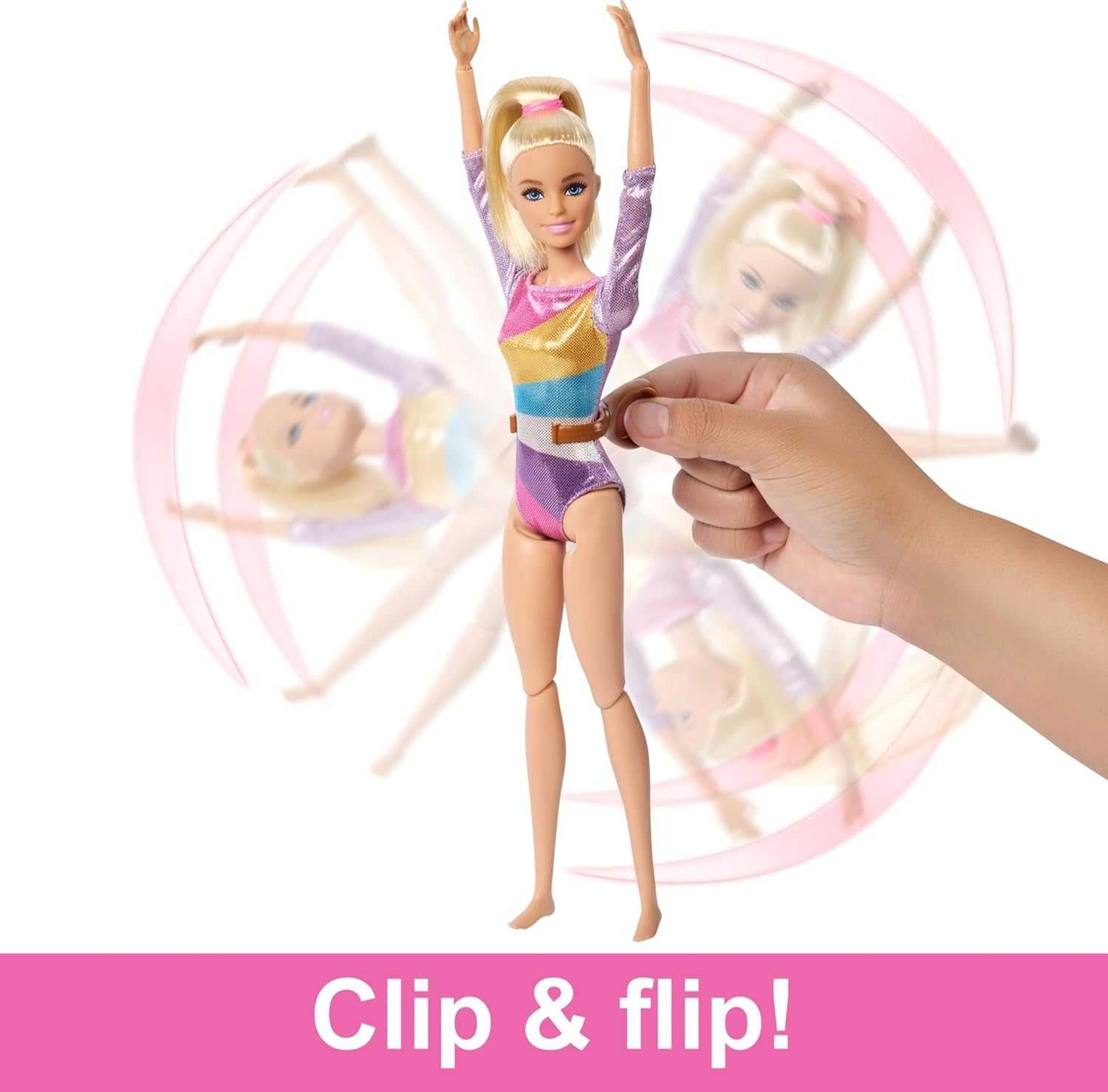 Кукла Барби Блондинка и Брюнетка Тренировки по гимнастке Barbie Gymnas