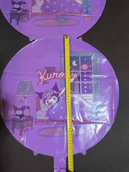 Zestaw urodzinowych balonów Kuromi