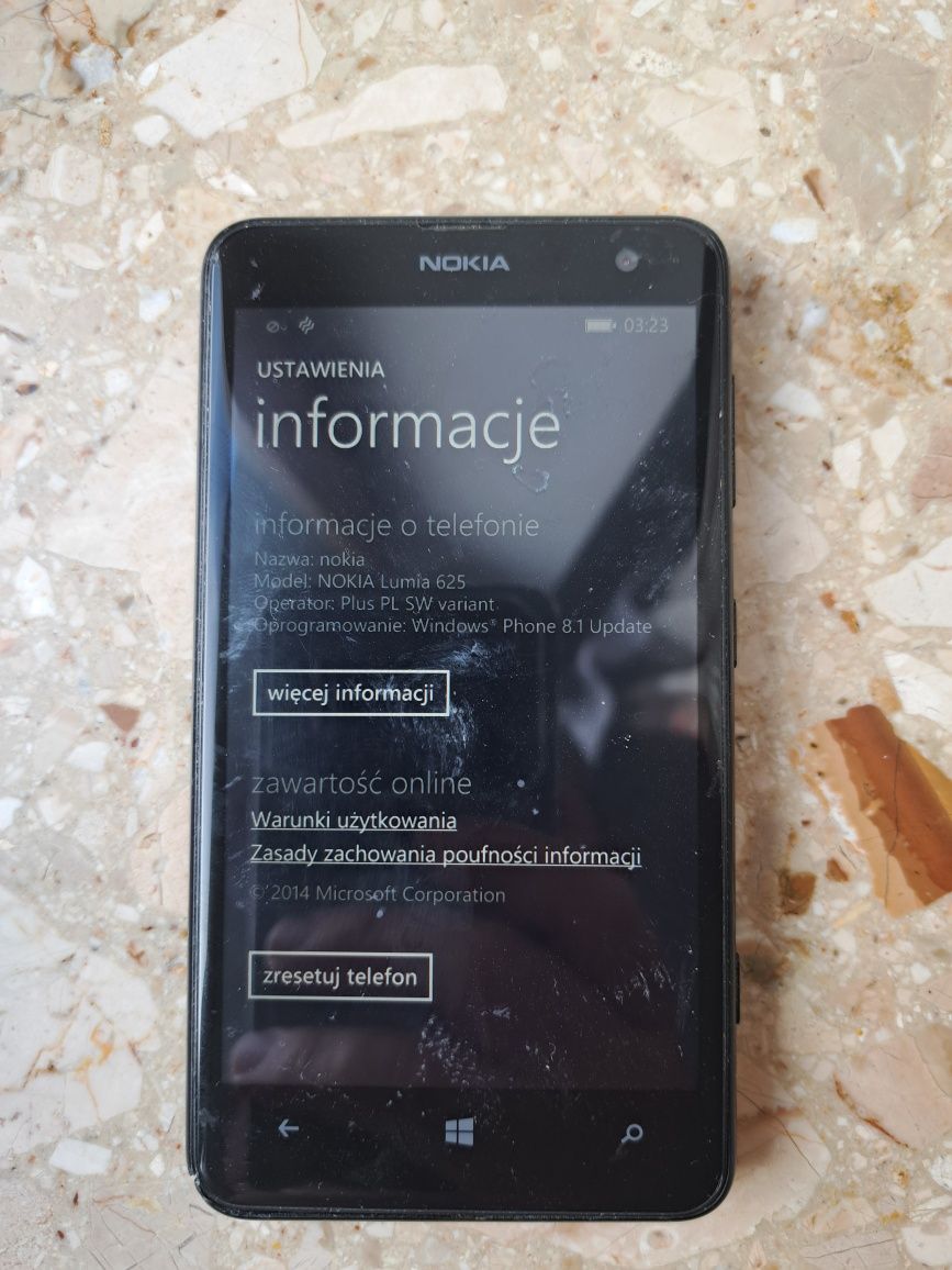 Nokia Lumia 625 bd. Bateria