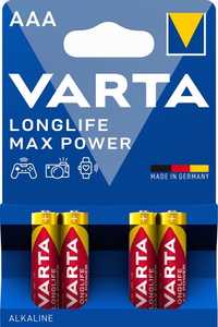 Батарейка VARTA Longlife MAX POWER AAA BLI 4 шт