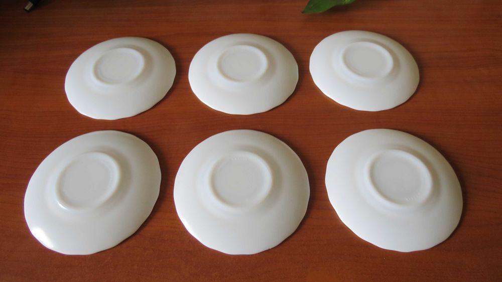 Komlet 6 filiżanek i talerzyków Arcopal 100 ml