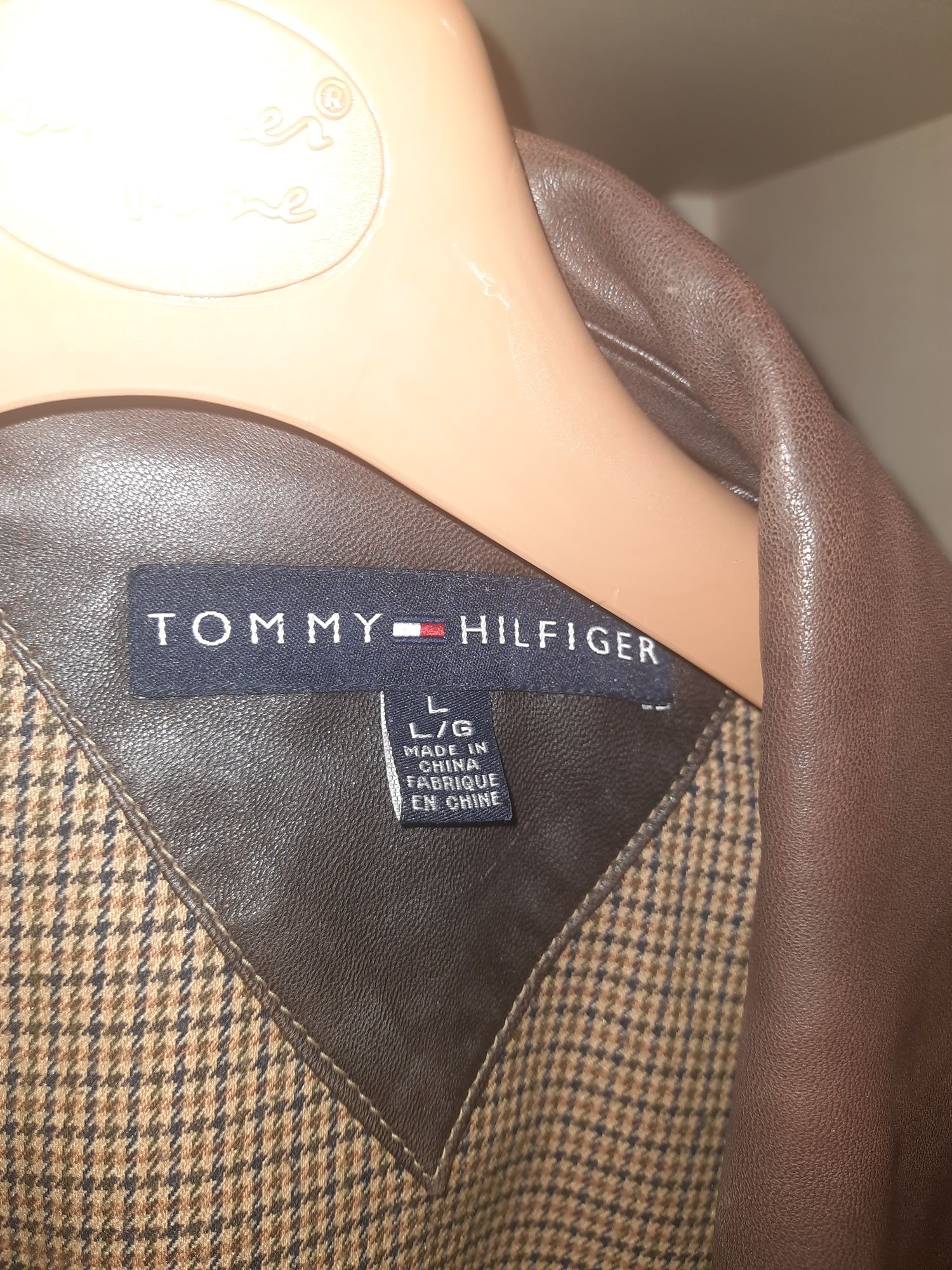 Tommy Hilfiger kurtka skórzana