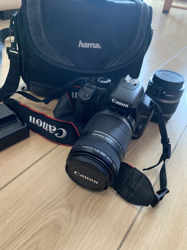 Canon 450D + Extras