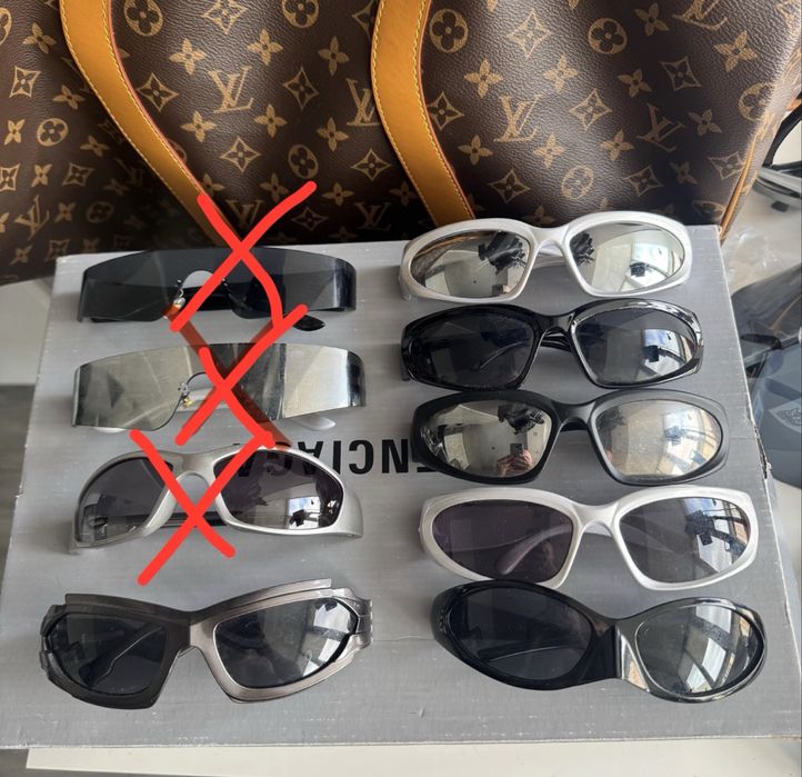 РОЗПРОДАЖ сонцезахисні окуляри Balenciaga Eyewear брендові sunglasses