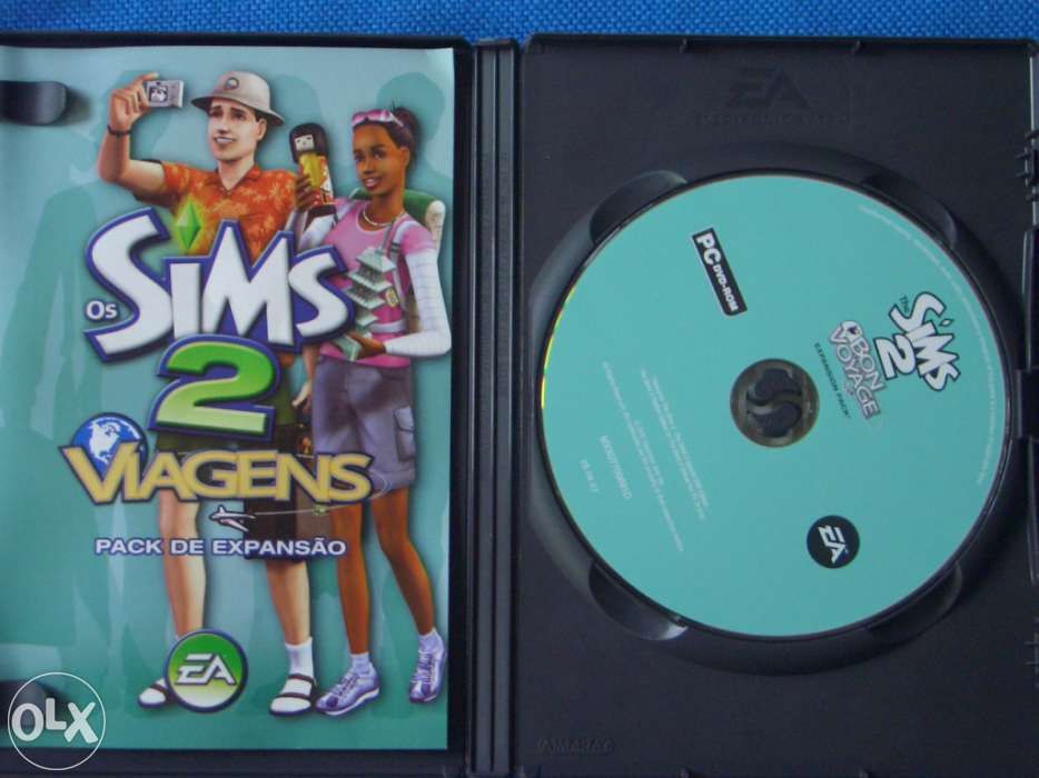Sims 2 para pc, viagens pack de expansão da ea games