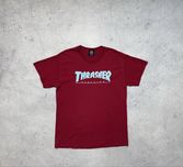 Футболка Thrasher Magazine С Большим Лого Оригинал Идеал M-L