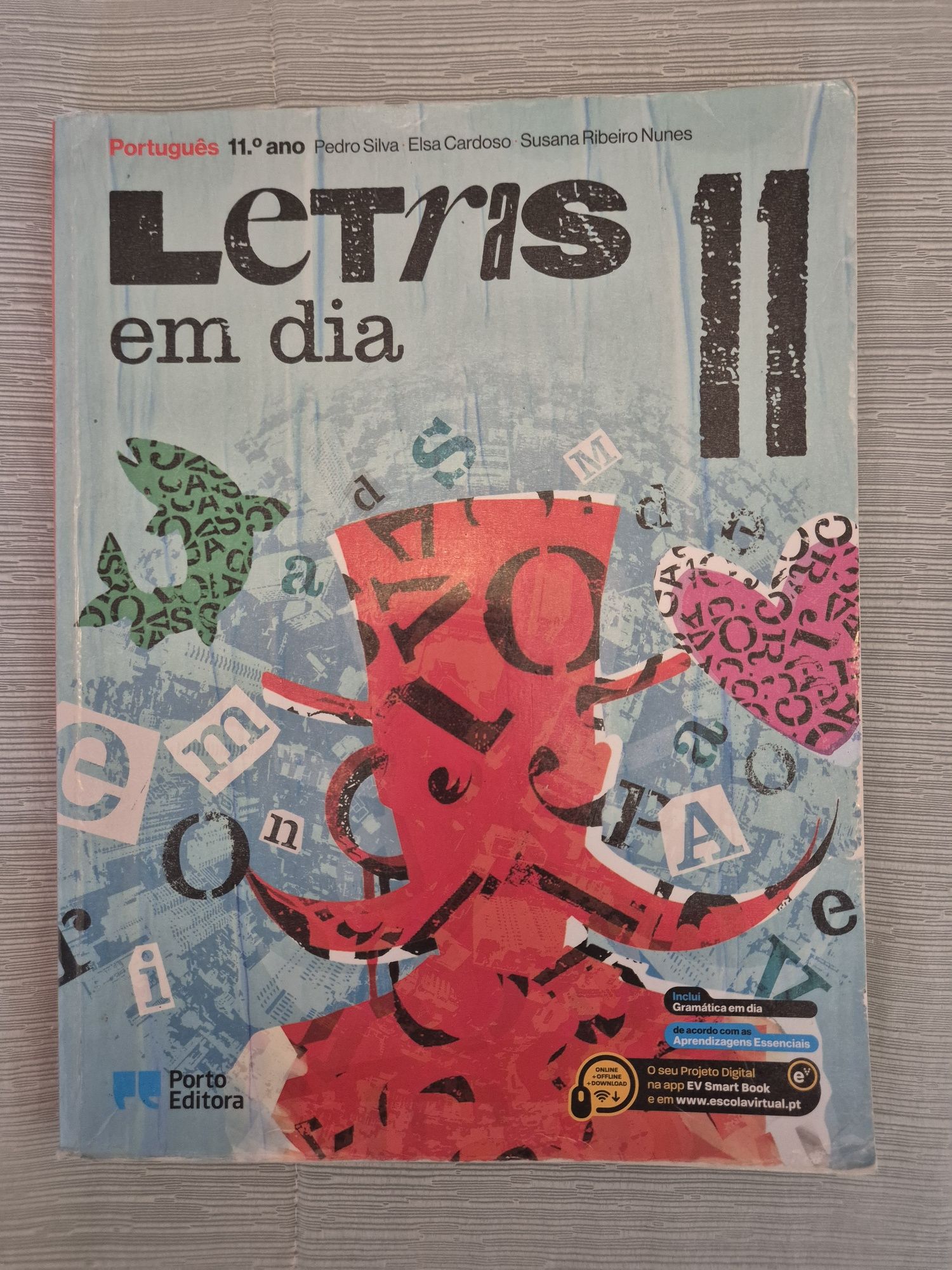 Manual português 11° "Letras em dia 11"