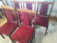 Krzesla pokojowe sześć sztuk