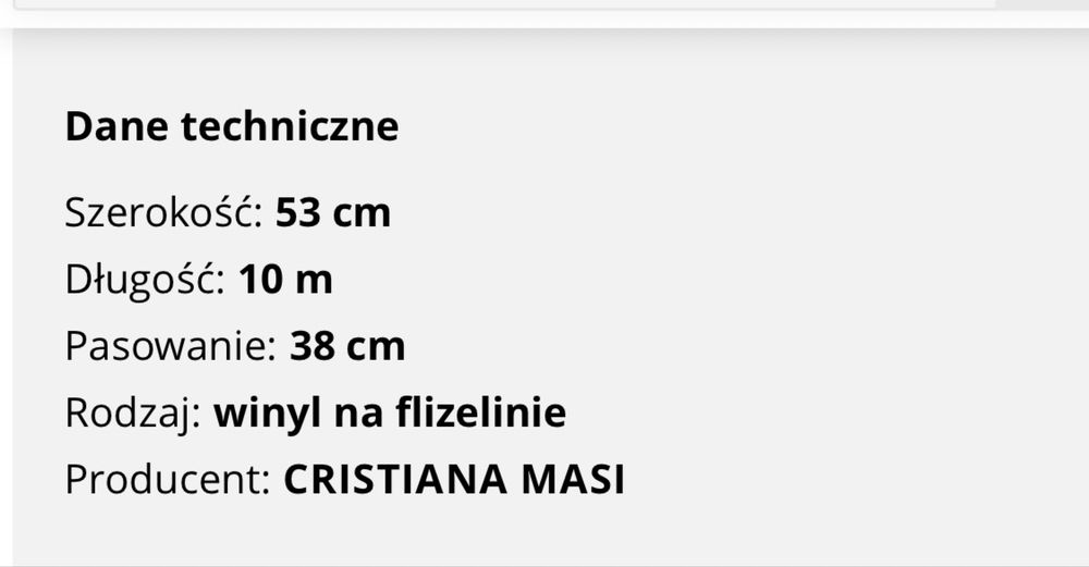 Tapeta Cristiana masi 23613 cała rolka