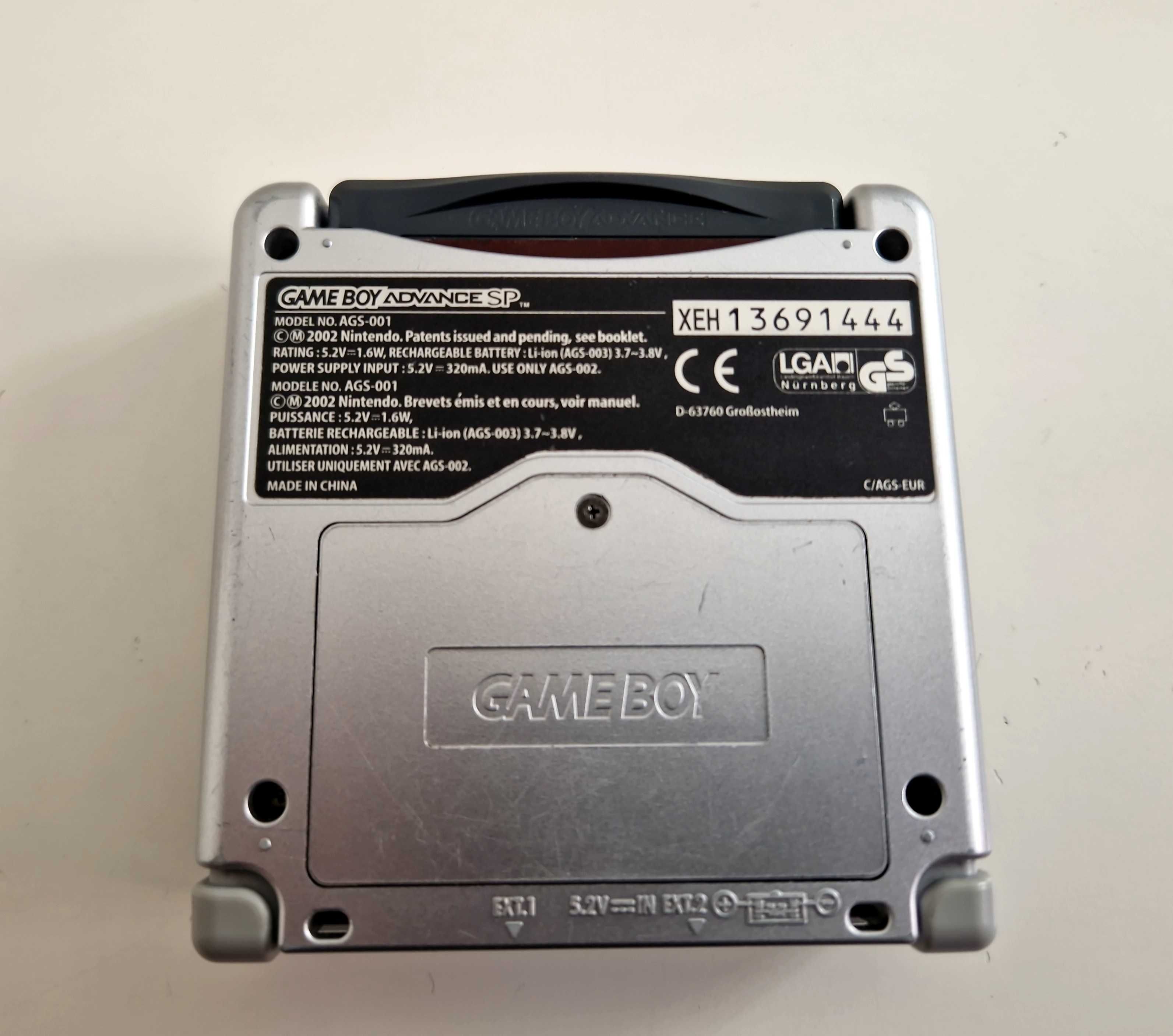 Gameboy Advance SP + gry