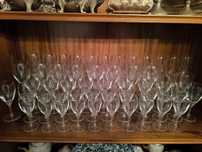 Conjunto copos cristal 51pcs