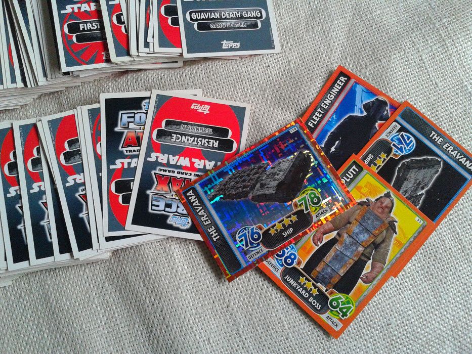 Karty Star Wars Force Attax 240szt.