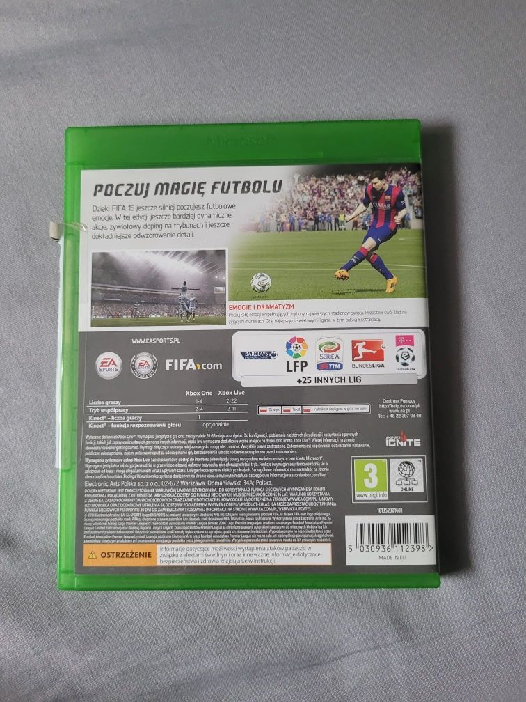 Gra na Xbox One "FIFA 15"