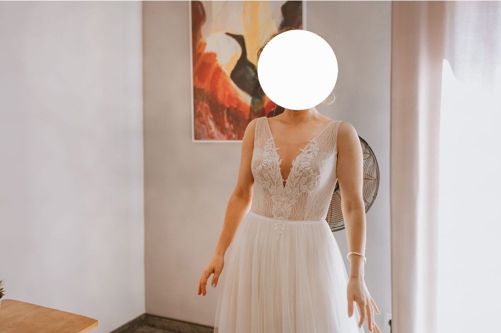 Suknia ślubna Anna Kara model Erskinia suknia ślubna boho