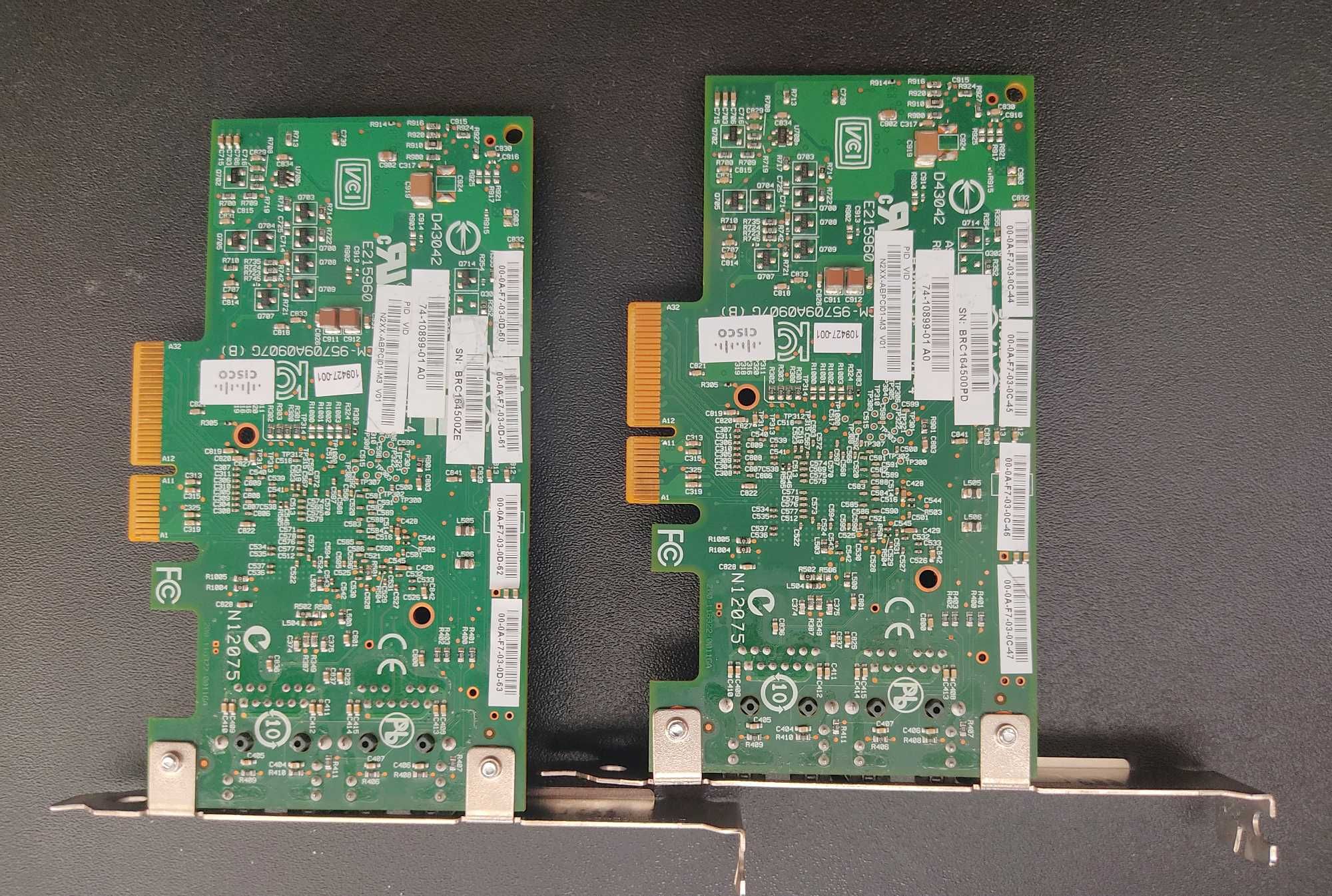 2 x karta LAN Qlogic BCM5709c 2x1GbE