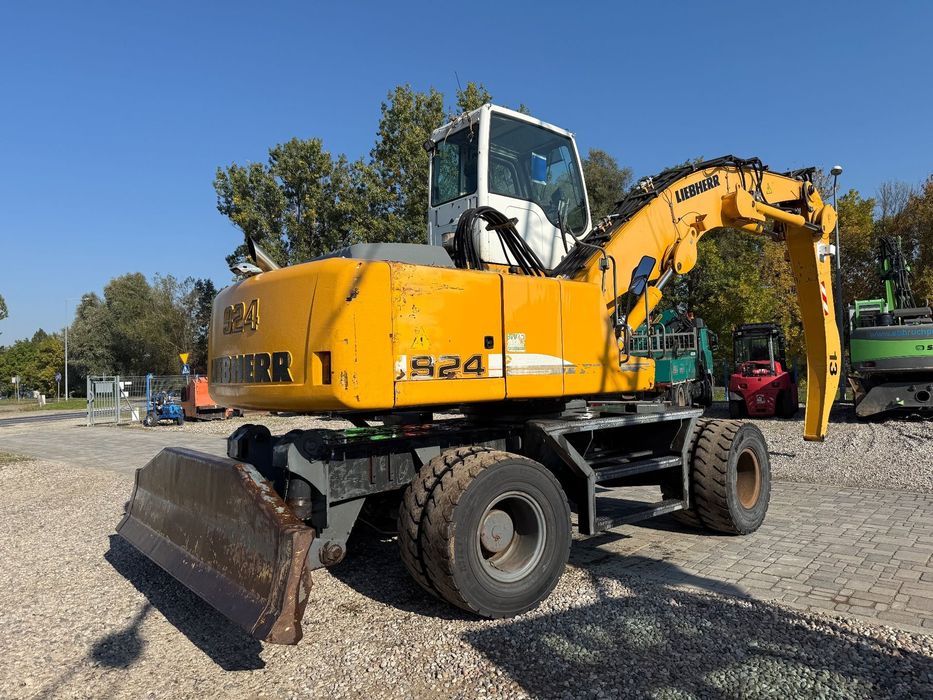 Liebherr 924C HD Litronic  Koparka przeładunkowa,załadowcza,do drewna,FUCHS,Sennebogen