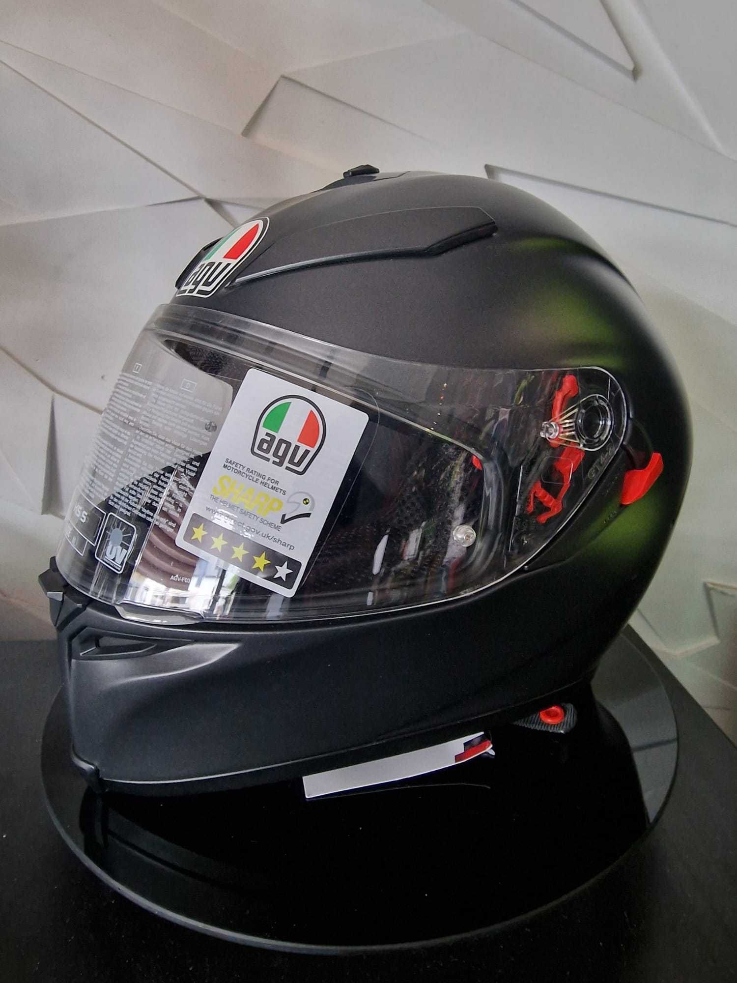 Kask AGV K5 S Black Mat ' 'ML Raty 0% FV ! WYSYŁKA CAŁA Polska