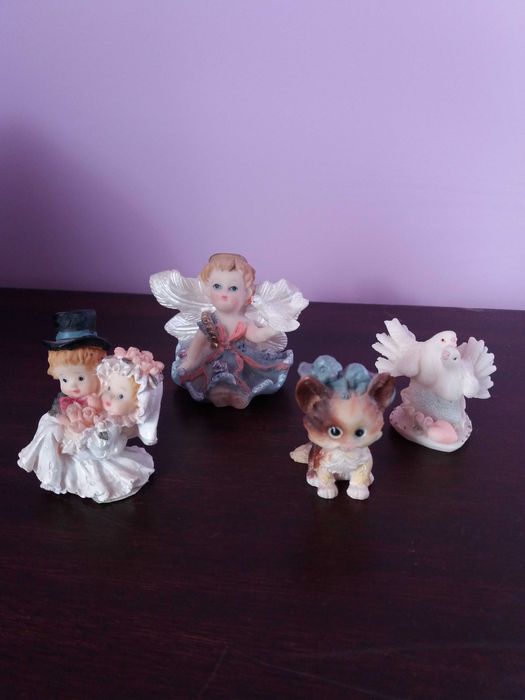 Статуетки наречена наречений ангел весільний декор