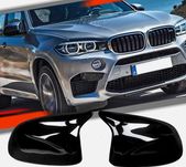 Obudowy Lusterek Nakładki BMW F25 F26 F15 F16 CZARNY POŁYSK / CARBON