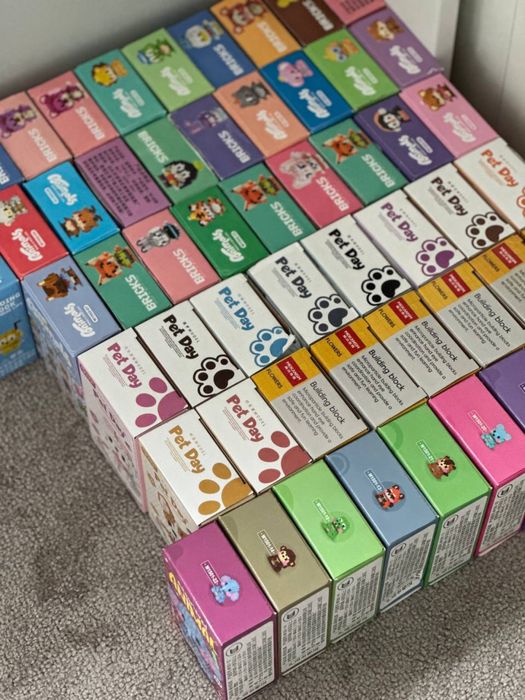 2=3 оригінальний конструктор тварини brick подарунок на миколая