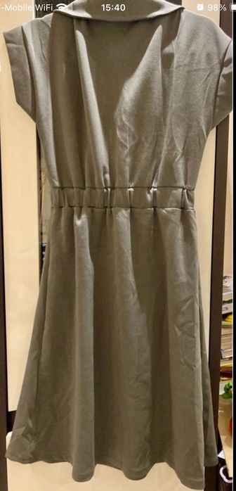 Sukienka masełko khaki
