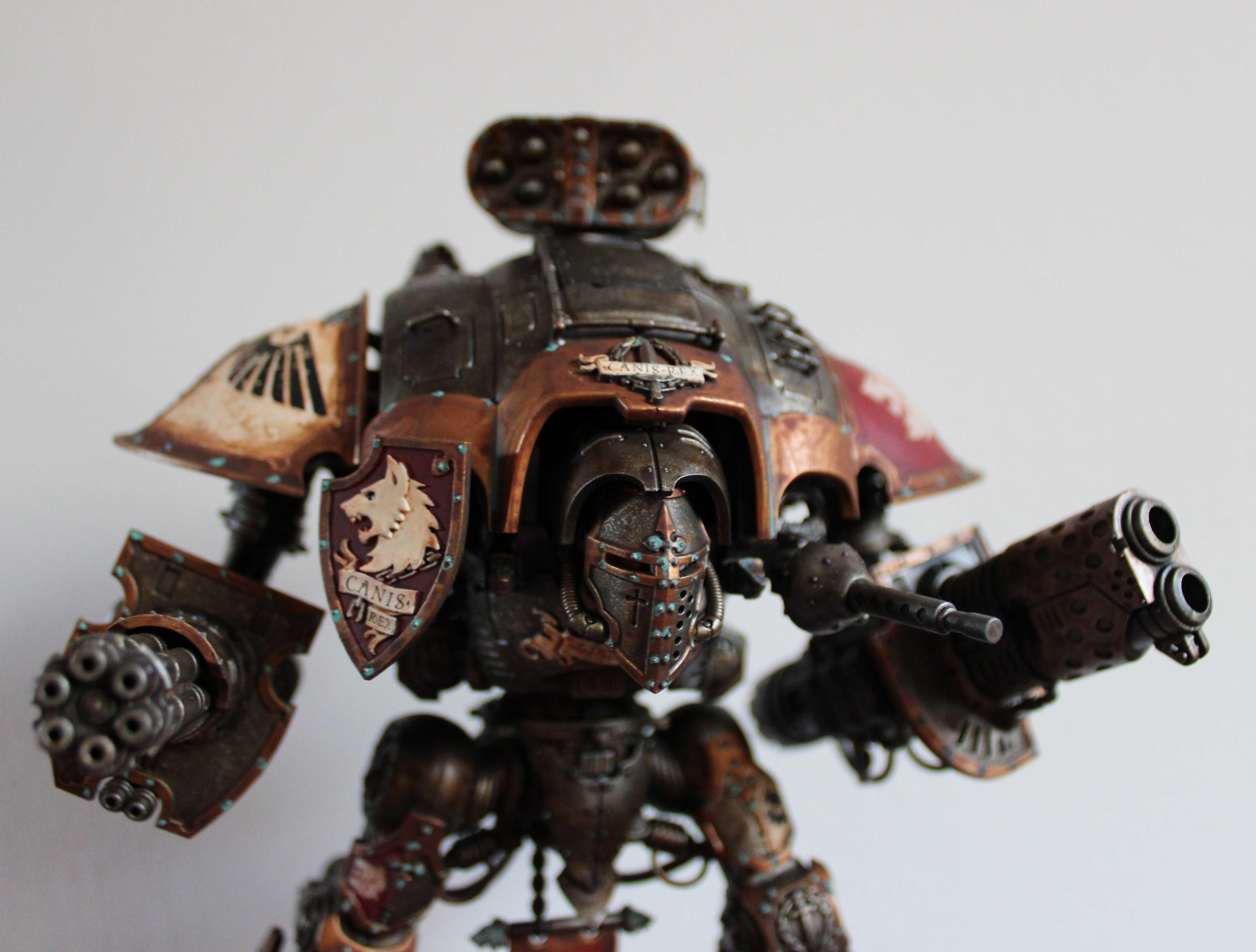 GW Warhammer 40K Imperial Knight Canis Rex - fully magnetized