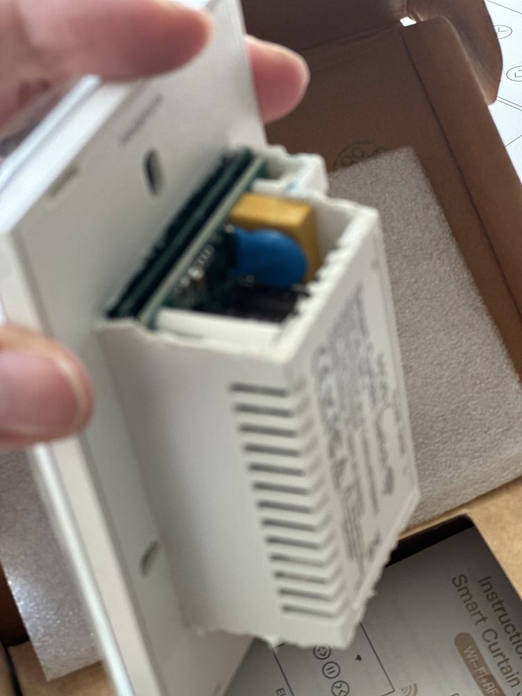 Domótica interruptor wifi para estores