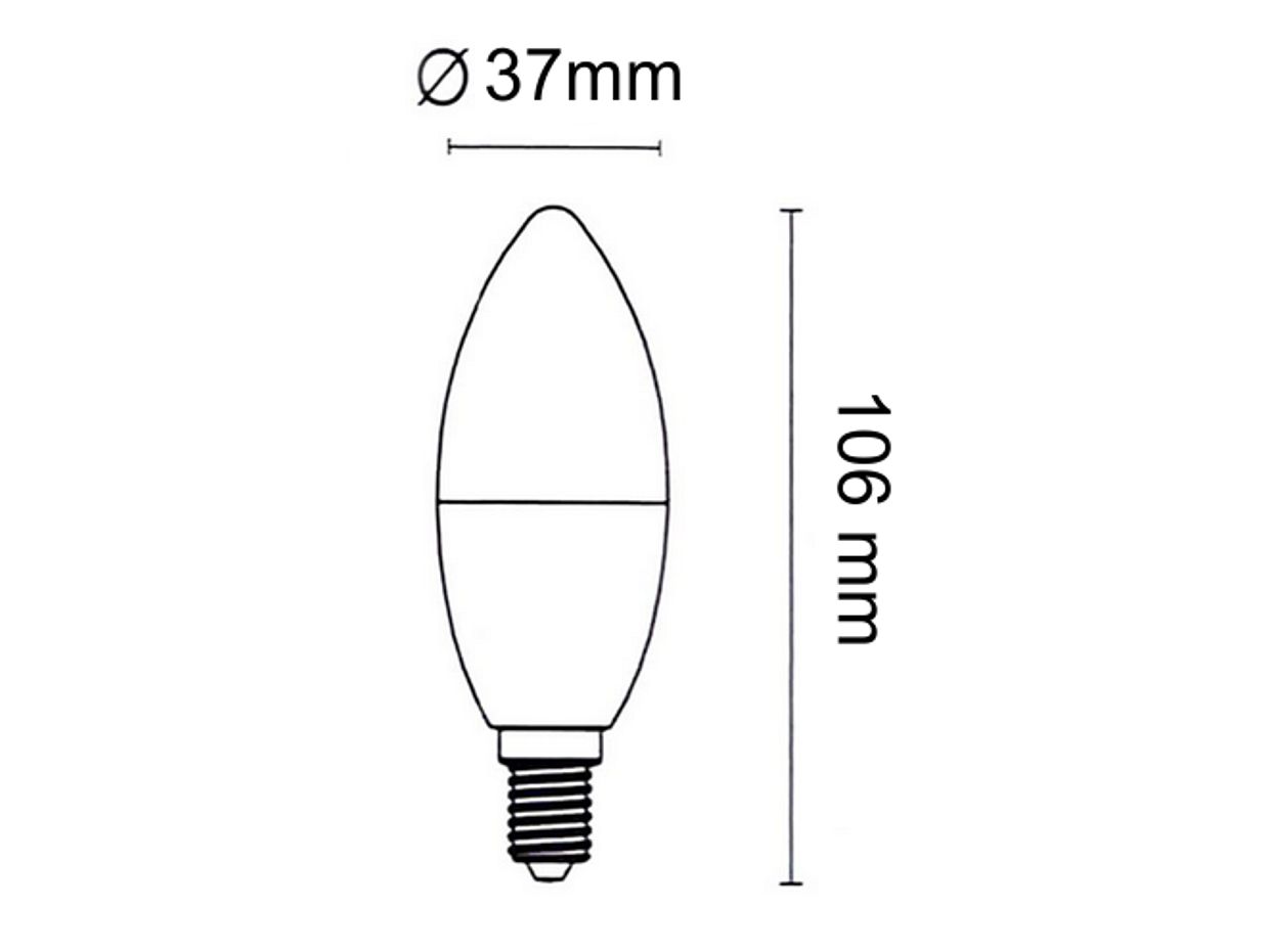 Żarówka Hama LED RGB E14 Wi-Fi 5,5W 470lm